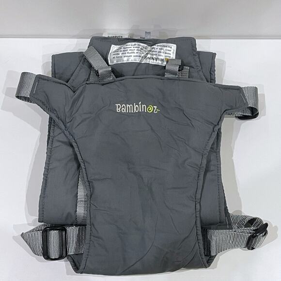 BambinOz PortaChair Gray Portable Packable Travel Highchair Infant Baby Child - Picture 5 of 9